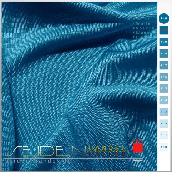 Strickschlauch Singlejersey, 120g/m, 3m-Coupon, Unterwasser Blau Strickschlauch Singlejersey, 120g/m, 3m-Coupon, Unterwasser Blau