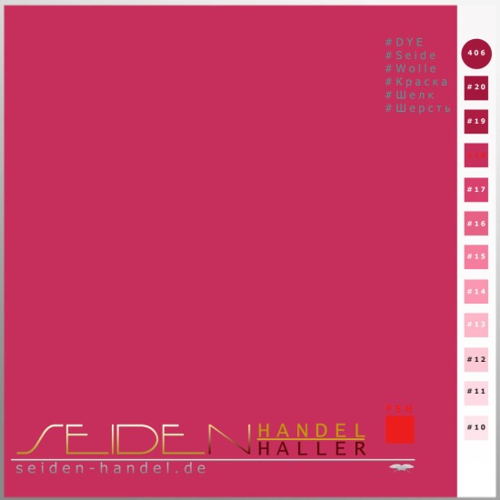 Seidenstoff Chiffon 3.5, 138cm, Crimson Star