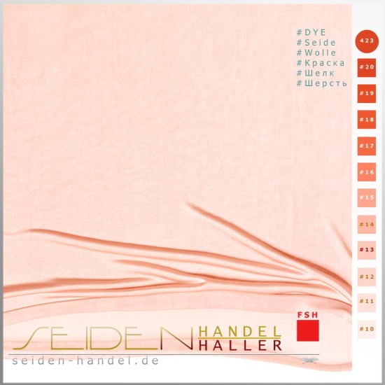 Strickschlauch Singlejersey, 80g/m, 104cm, Sonnenpfirsich Light Strickschlauch Singlejersey, 80g/m, 104cm, Sonnenpfirsich Light