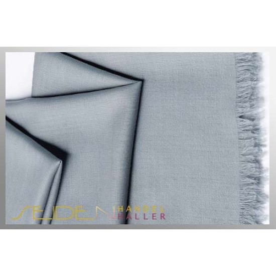 Merino-Schal BIO-Etamine de laine, Windy Blue