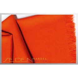 Merino-Schal BIO-Etamine de laine, Festive Orange