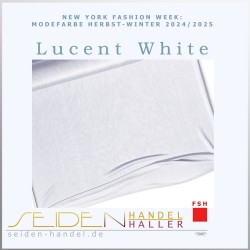 Strickschlauch Singlejersey, 80g/m, 104cm, in Trendfarbe Lucent White