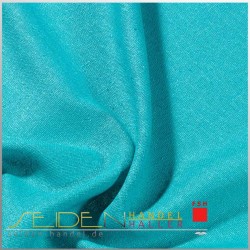 Seidenstoff Bourette 22, 112cm, blau 