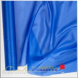 Seidenstoff Ponge 05, 92 cm, Blau
