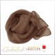 Seidentuch Chiffon 4.5, 75 x 75cm, braun