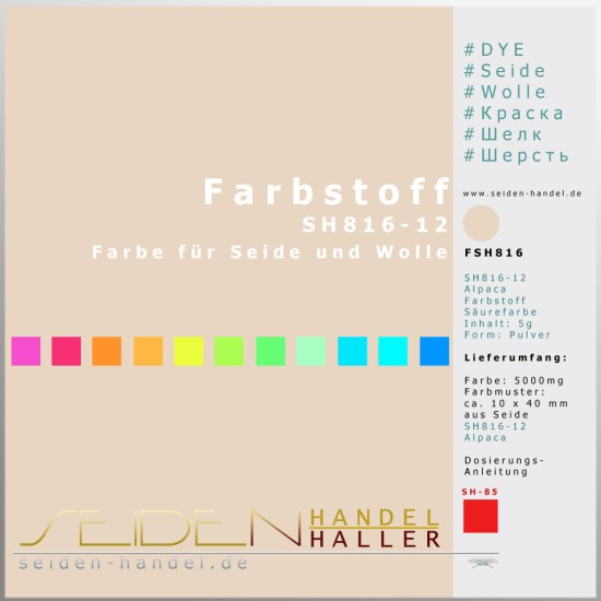 Farbstoff: SH816