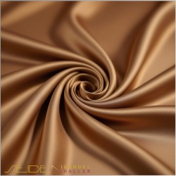 Seidenstoff Ponge 05, Bronze Brown, Fashioncolors 25/26 Seidenstoff Ponge 05, Bronze Brown, Fashioncolors 25/26