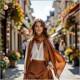 Seidenstoff Ponge 05, Bronze Brown, Fashioncolors 25/26 Seidenstoff Ponge 05, Bronze Brown, Fashioncolors 25/26