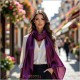 Seidenstoff Ponge 05, Damson, Fashioncolors 25/26 Seidenstoff Ponge 05, Damson, Fashioncolors 25/26
