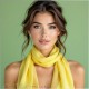 Seidenstoff Ponge 05, Lemon Grass, Fashioncolors 25/26 Seidenstoff Ponge 05, Lemon Grass, Fashioncolors 25/26