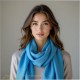 Seidenstoff Ponge 05, Lyons Blue, Fashioncolors 25/26 Seidenstoff Ponge 05, Lyons Blue, Fashioncolors 25/26