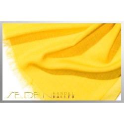 Merino-Schal BIO-Etamine de laine, Vibrant Yellow
