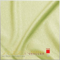 Seidenstoff Bourette 22, 112cm, grün