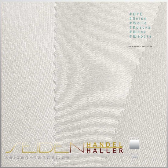 Stoffmuster Doupion 17, naturweiss