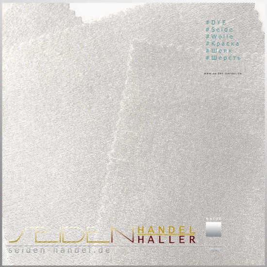 Stoffmuster Doupion 17, naturweiss