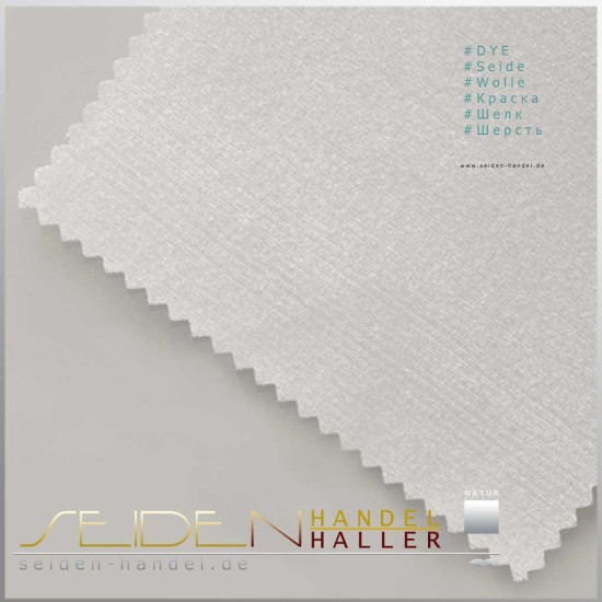 Stoffmuster Doupion 17, naturweiss