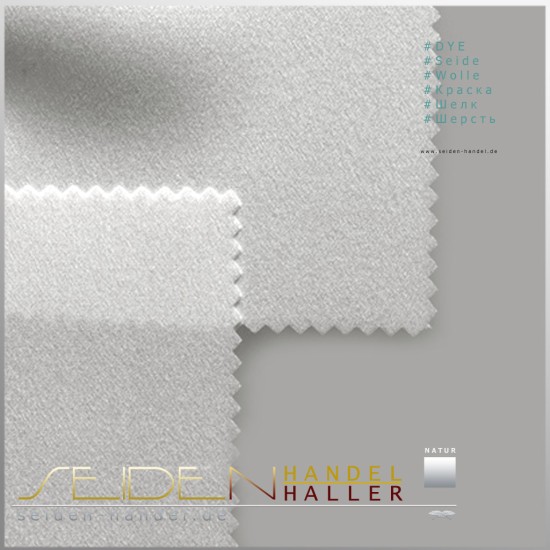 Stoffmuster Crepe Satin 30, naturweiss Stoffmuster Crepe Satin 30, naturweiss