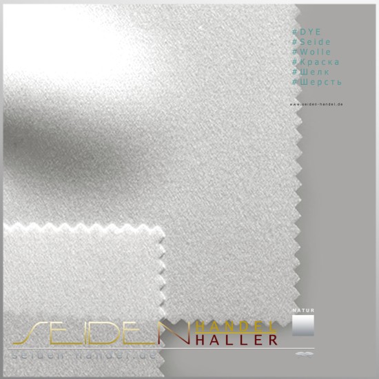 Stoffmuster Crepe Satin 30, naturweiss Stoffmuster Crepe Satin 30, naturweiss