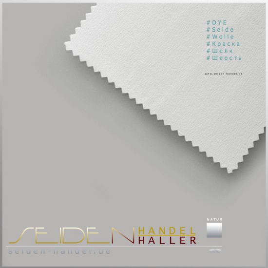 Stoffmuster Crepe Satin 30, naturweiss Stoffmuster Crepe Satin 30, naturweiss