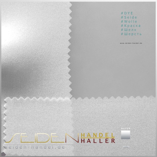 Stoffmuster Crepe Satin 16.5, naturweiss Stoffmuster Crepe Satin 16.5, naturweiss