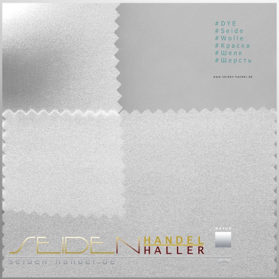 Stoffmuster Crepe Satin 16.5, naturweiss Stoffmuster Crepe Satin 16.5, naturweiss
