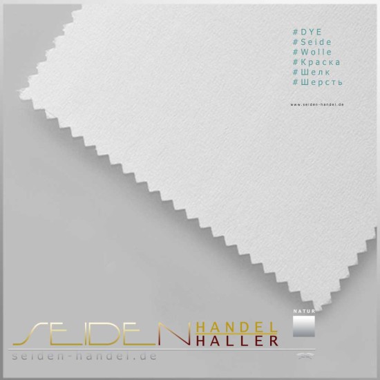 Stoffmuster Crepe Satin 19, naturweiss Stoffmuster Crepe Satin 19, naturweiss