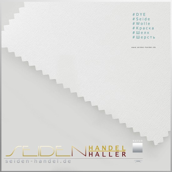 Stoffmuster Crepe Satin 09, naturweiss Stoffmuster Crepe Satin 09, naturweiss