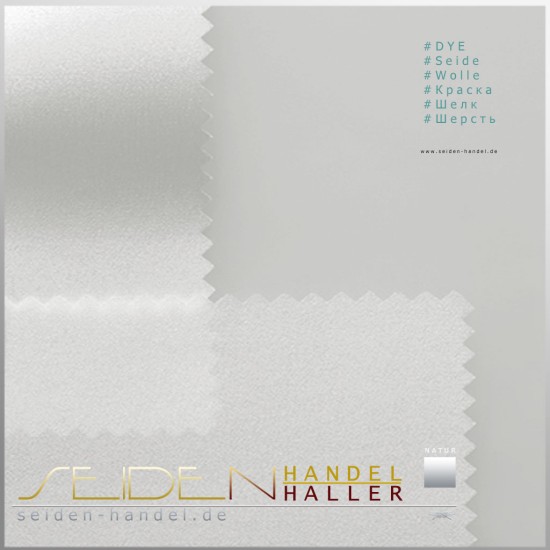 Stoffmuster Crepe Satin 09, naturweiss Stoffmuster Crepe Satin 09, naturweiss