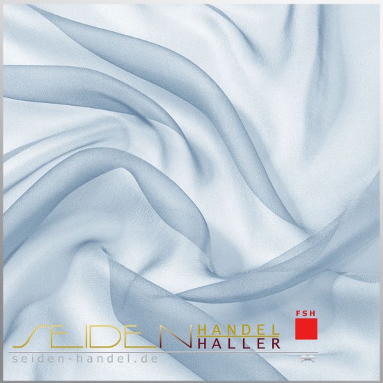 Seidenstoff Chiffon 4.5, 90 cm, in 3m-Coupon, schwarz Seidenstoff Chiffon 4.5, 90 cm, in 3m-Coupon, schwarz