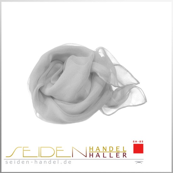 Seidentuch Chiffon 4.5, 45 x 45cm, schwarz Seidentuch Chiffon 4.5, 45 x 45cm, schwarz