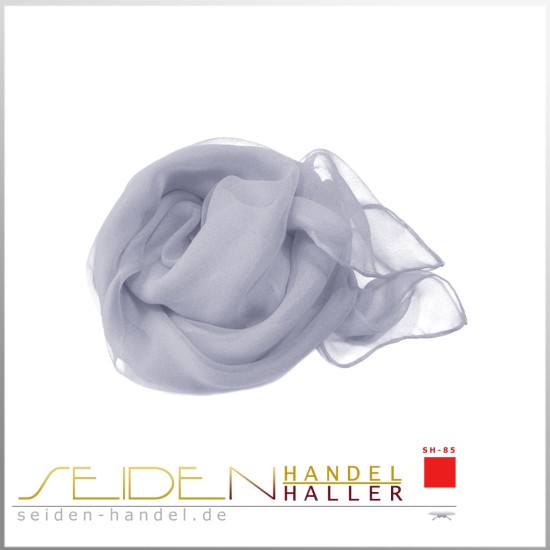 Seidentuch Chiffon 4.5, 45 x 45cm, schwarz Seidentuch Chiffon 4.5, 45 x 45cm, schwarz