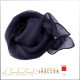Seidentuch Chiffon 4.5, 75 x 75cm, schwarz