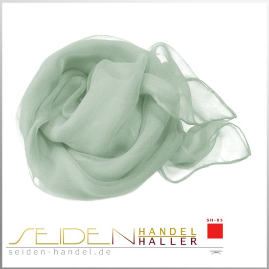 Seidentuch Chiffon 4.5, 75 x 75cm, schwarz