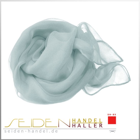 Seidentuch Chiffon 4.5, 75 x 75cm, schwarz