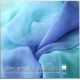Seidenschal Chiffon 4.5, 90 x 230cm, Bluet, mehrfarbig