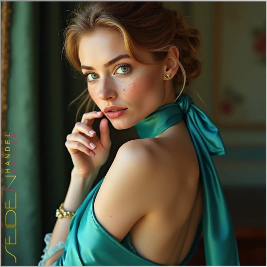 Seidenschal Crepe de Chine 08, 90 x 180cm, in 935 Farben Seidenschal Crepe de Chine 08, 90 x 180cm, in 935 Farben