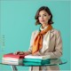 Seidenschal Crepe de Chine 14, 45 x 180cm, naturweiss Seidenschal Crepe de Chine 14, 45 x 180cm, naturweiss