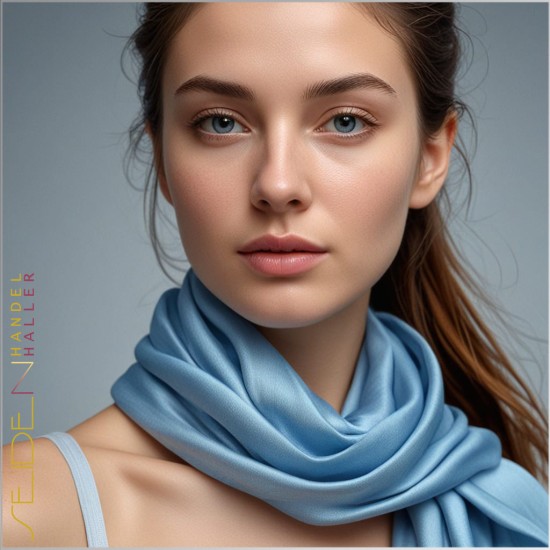 Seidenschal Crepe de Chine 12, 45 x 140cm, in 935 Farben