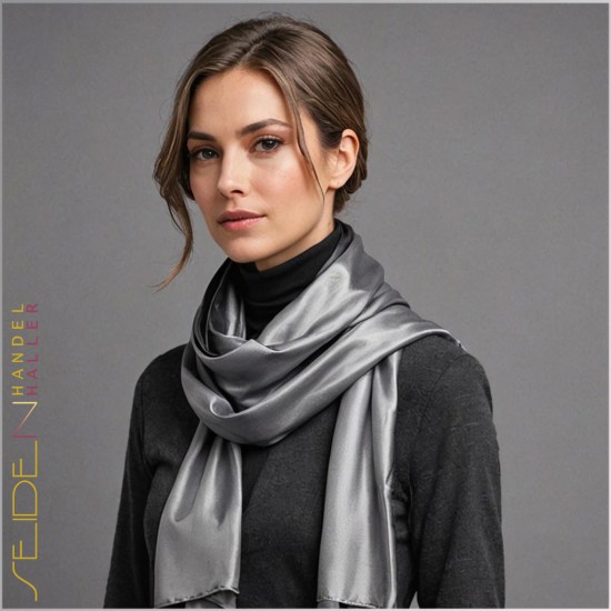 Seidenschal Luxus Ponge 4.2, 55 x 230cm, in 935 Farben Seidenschal Luxus Ponge 4.2, 55 x 230cm, in 935 Farben