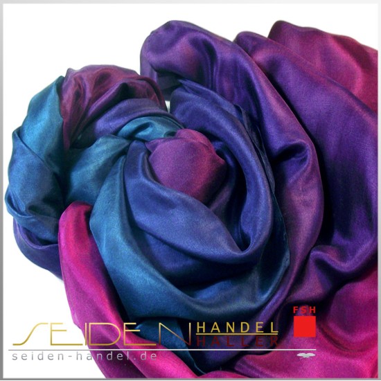 Seidenschal Ponge 05 Lilac,110 x 220 cm, mehrfarbig Seidenschal Ponge 05 Lilac,110 x 220 cm, mehrfarbig