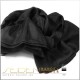 Seidenschal Ponge 05, 138 x 300 cm, schwarz Seidenschal Ponge 05, 138 x 300 cm, schwarz