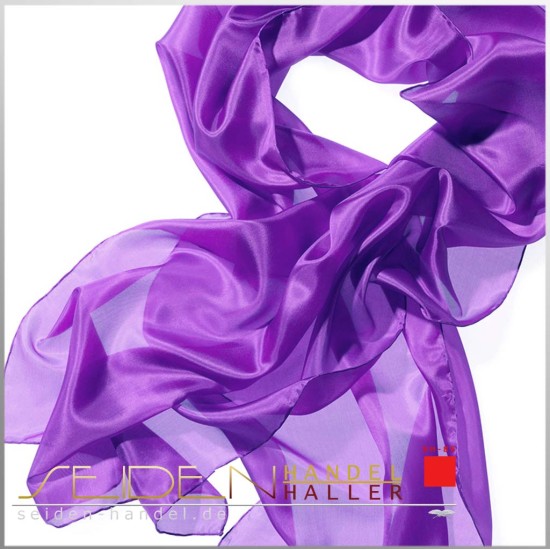 Seidenschal Premium Ponge 05, 45 x 140cm, in 935 Farben Seidenschal Premium Ponge 05, 45 x 140cm, in 935 Farben