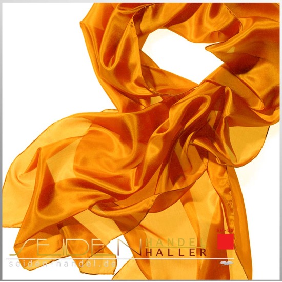 Seidenschal Premium Ponge 05, 45 x 150cm, in 935 Farben Seidenschal Premium Ponge 05, 45 x 150cm, in 935 Farben