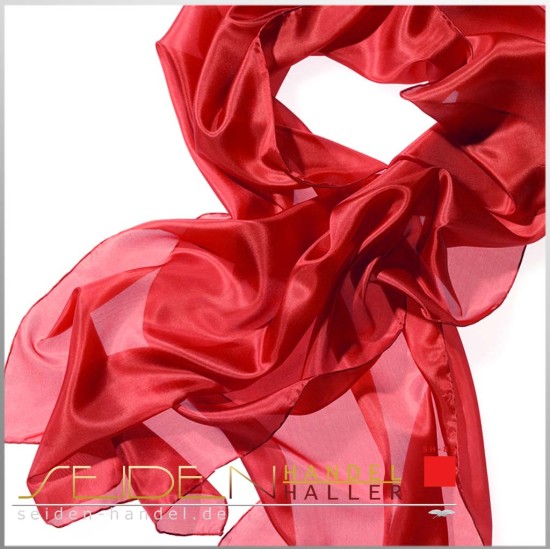 Seidenschal Premium Ponge 05, 45 x 150cm, in 935 Farben Seidenschal Premium Ponge 05, 45 x 150cm, in 935 Farben