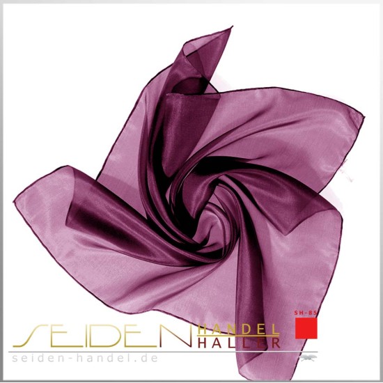 Seidentuch Premium Ponge 05, 60 x 60cm, einfarbig