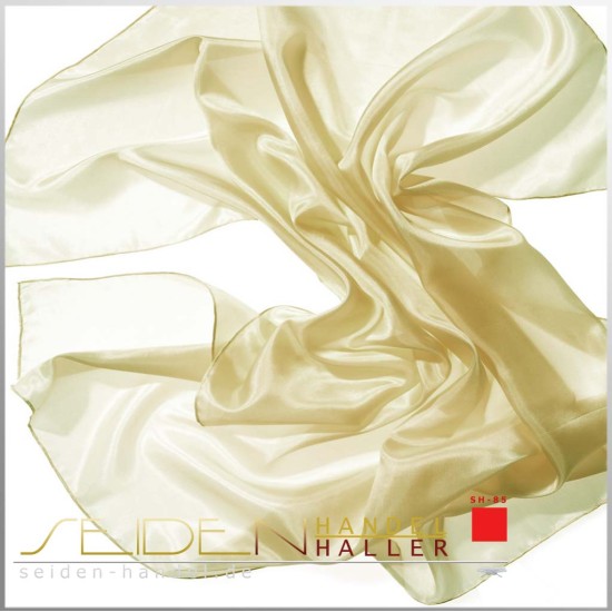 Seidentuch Premium Ponge 05, 90 x 90cm, einfarbig Seidentuch Premium Ponge 05, 90 x 90cm, einfarbig