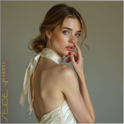 Seidenschal Crepe Satin 16.5, 28 x 140cm, naturweiss Seidenschal Crepe Satin 16.5, 28 x 140cm, naturweiss