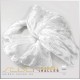 Schal Metallic Dobby Silk, 32 x 160cm, naturweiss