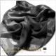 Chiffonschal 4.5, Karibik, 35 x 160cm, schwarz