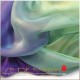 Seidenschal Silk Etamine 06, Format: 45 x 180cm, verlauf á la Purple
